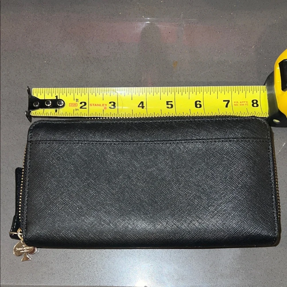 Kate Spade - Cat Zip Wallet with Pink Ear Accents